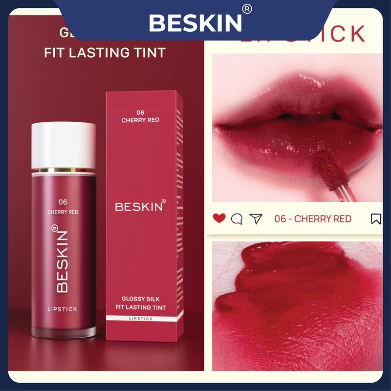 [BE-01] Son tint bóng có màu  - Thương Hiệu: Beskin Việt Nam - Cosmetic Trang Điểm Son Môi Mỹ Phẩm Son Kem