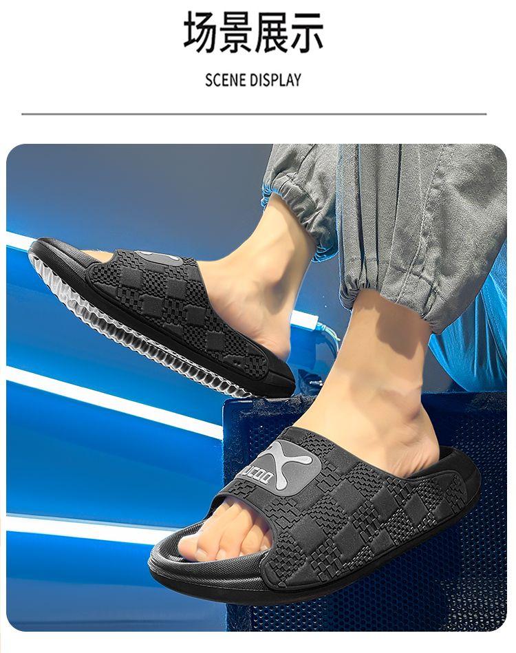Product Introduction of Men's Summer Outdoor Non-Slip Comfortable Trendy Beach Slippers for Home Bathing and Beach Use 23