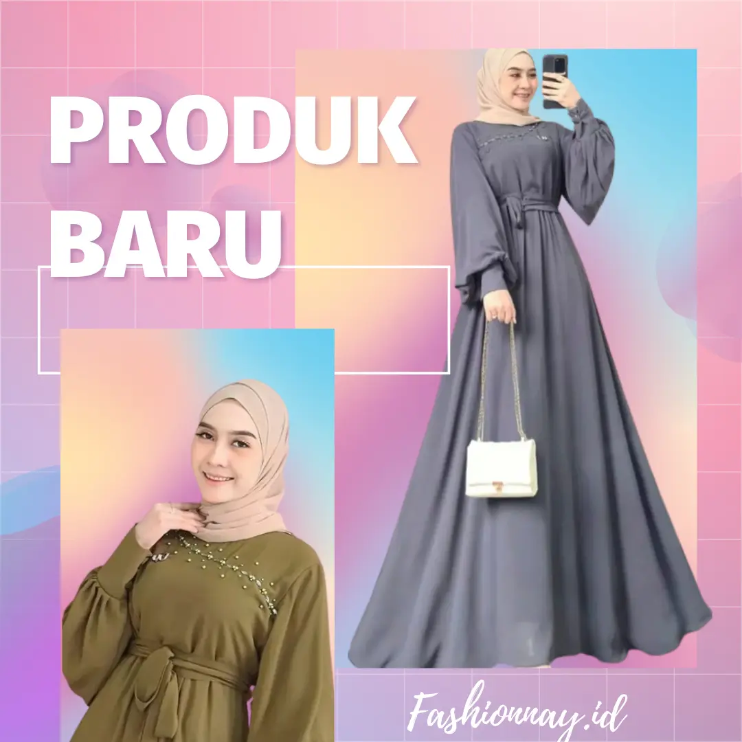 Baju Kondangan Terbaru Simple Dewasa Remaja Fashionable Murah Kekinian Ceruty Babydoll Full Furing