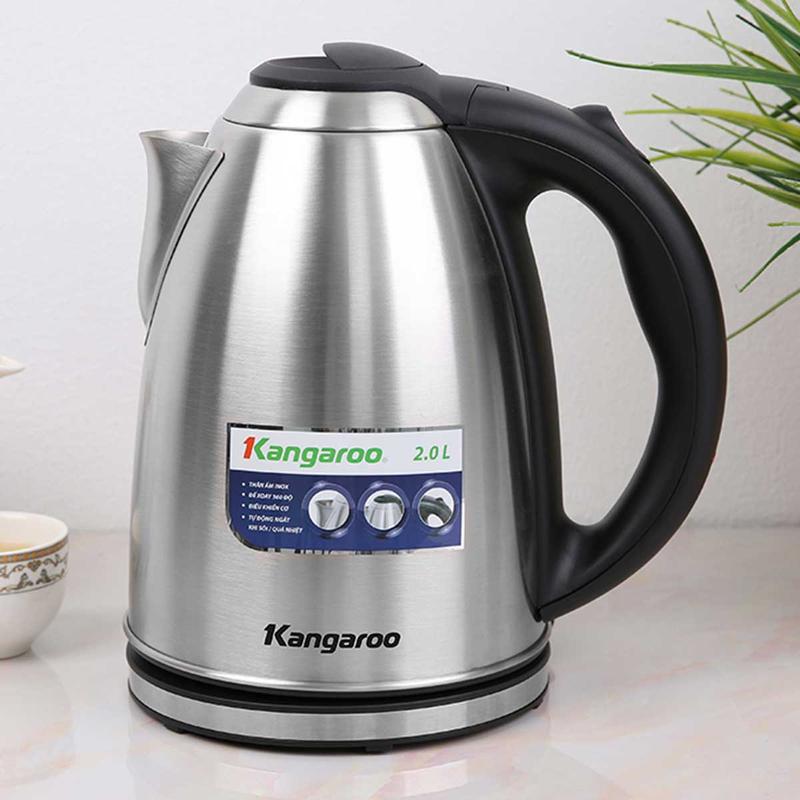 Bình đun siêu tốc Inox 2.0L Kangaroo KG20SK3
