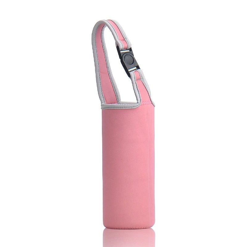 Túi Vải Đựng Bình Nước 500ml 600ml Kiểu Trụ Vải Dày, Túi Đựng Màu Trơn Đường Mau Chắc Chắn 3