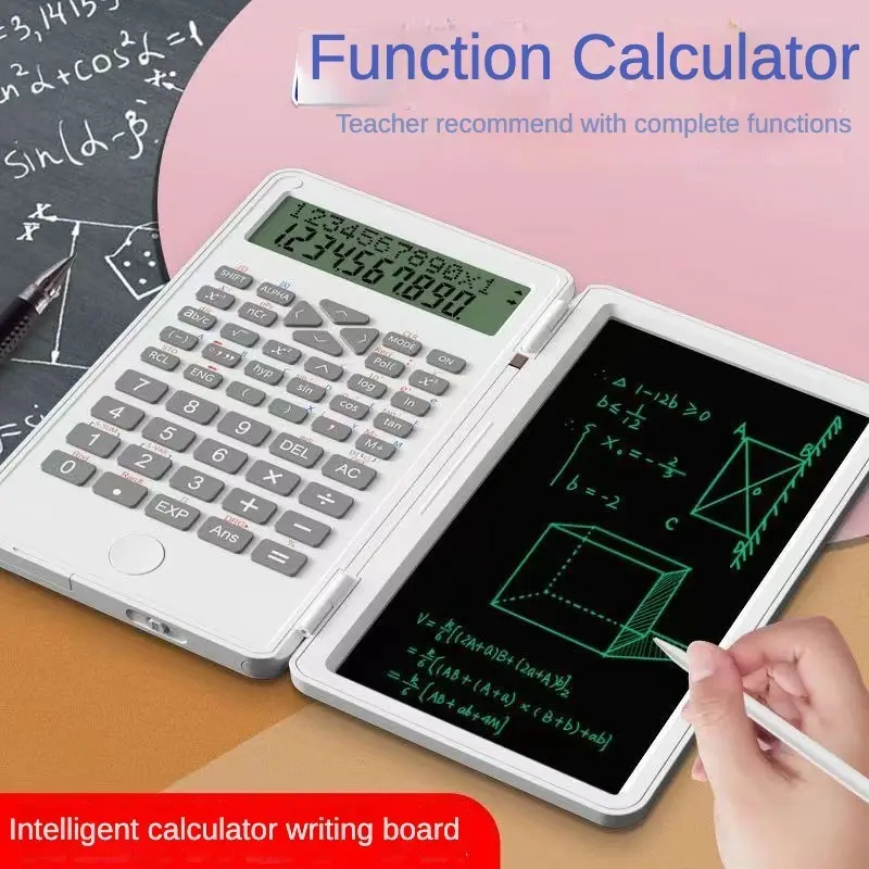 Calculator Scientific Calculator Handwriting Board Two-in-One Folding Silent Portable