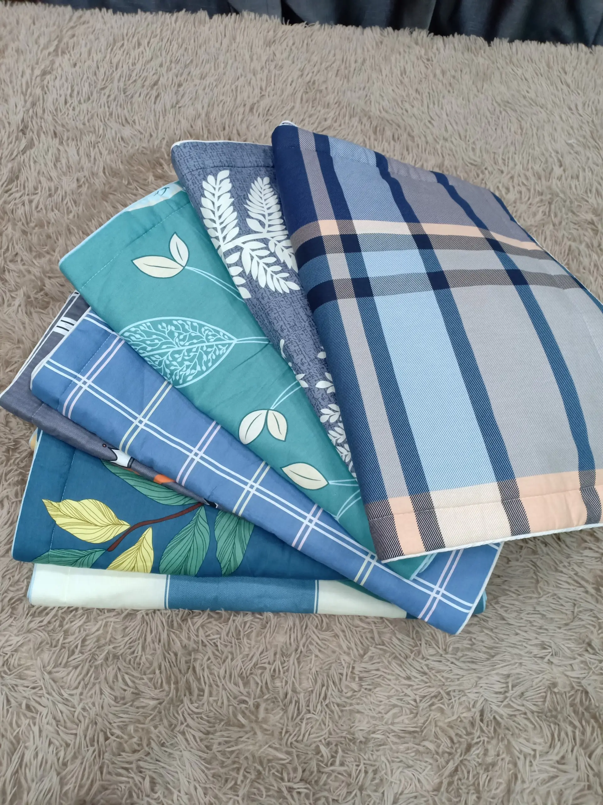 Vỏ gối cotton Hàn cao cấp nhiều mầu