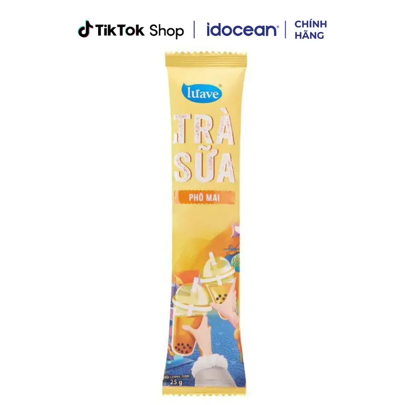 [Tặng 1 Quai Ly] Combo 2 Hộp Trà Sữa Trân Châu Lúave Vị Hong Kong Và Phô Mai – Chiết xuất từ lá trà tươi, đậm vị, thơm béo vị phô mai, ngon như tiệm 4