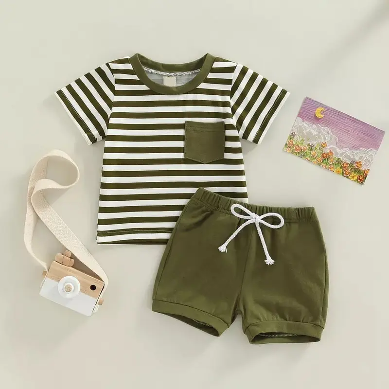 Baju SETELAN ANAK ALFA unisex Celana Fashion 4