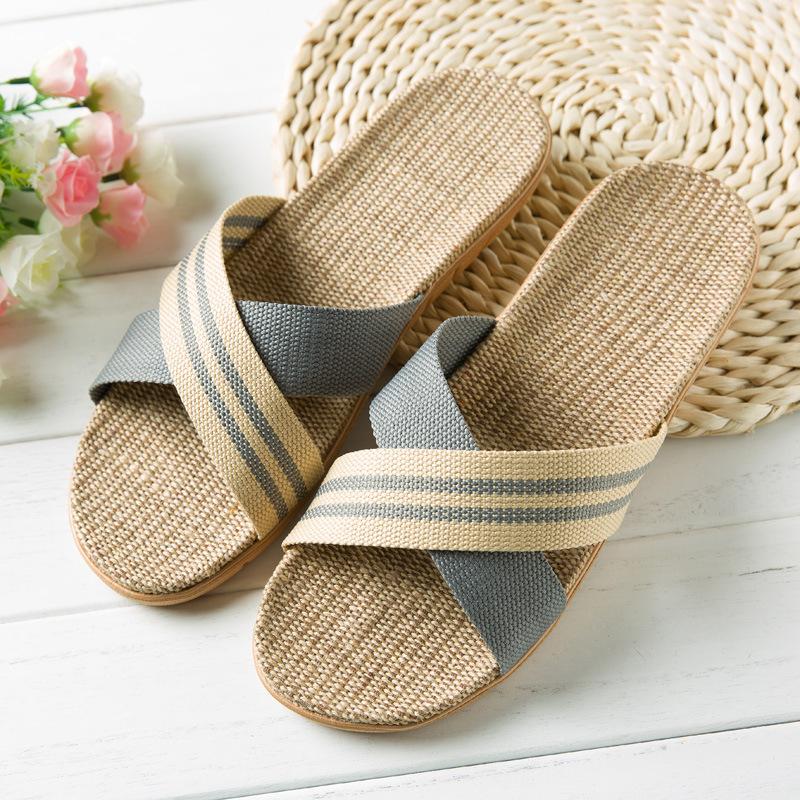 Product Introduction of [Có sẵn đủ size] Dép cói quai chéo cho NAM, mang nhà, đi làm, đi biển, dạo phố 22
