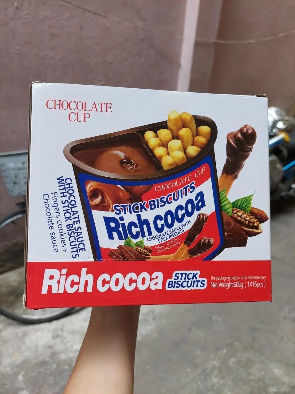Bánh Que Chấm Rich Cocoa 38g