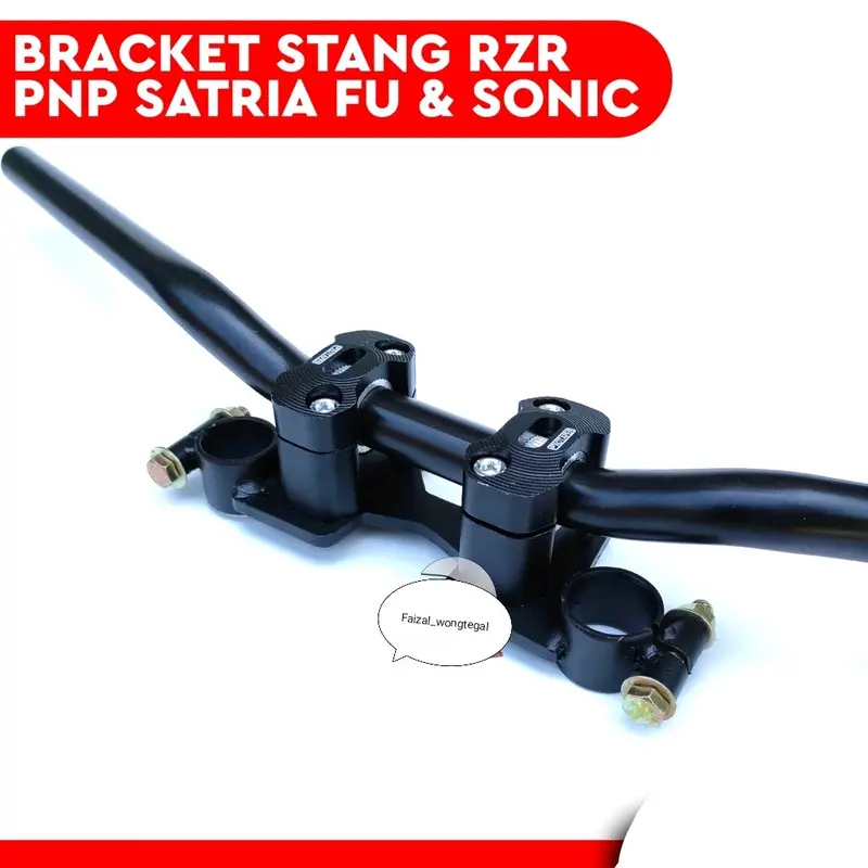 BREKET DUDUKAN RESSER HONDA SONIC & SUZUKI SATRIA BREKET DUDUKAN RESSER HONDA SONIC & SUZUKI SATRIA STANG RZR PNP 4