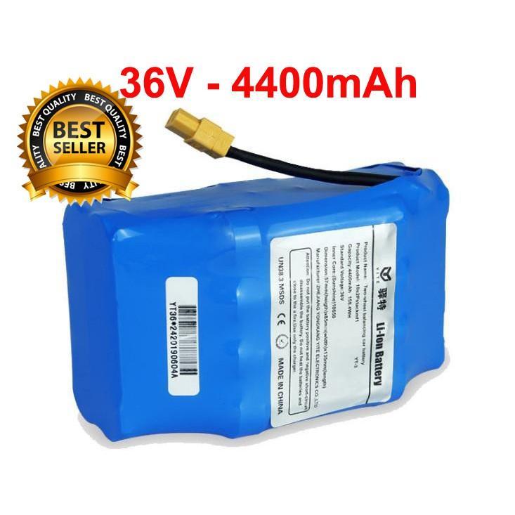 Pin xe điện cân bằng, pin xe drift loại 36V, dung lượng 4400Mah, chân cắm XT60 Đồ Chơi Pin Phụ Kiện