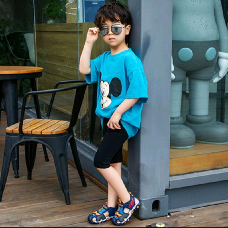 Sepatu Sandal Anak Spiderman Import Premium 3