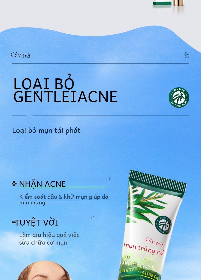 Product Introduction of Bộ Chăm Sóc Da Cây Trà, SADOER, 5 Món, Làm Sạch, Dưỡng Ẩm, Dưỡng Ẩm Skincare Làm Đẹp Da Serum Cho Bé sữa _ 30