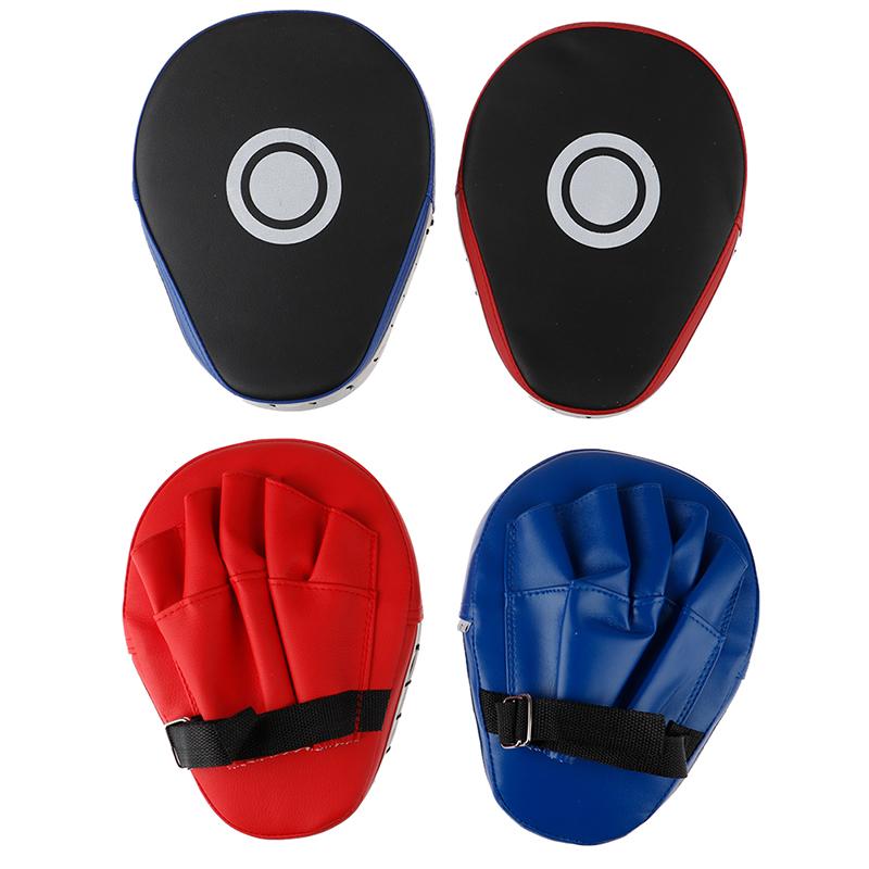 Product Introduction of 2x Boxing Gloves Pads for Taekwondo Thai Boxer Training PU Foam Boxer Target Pad 12