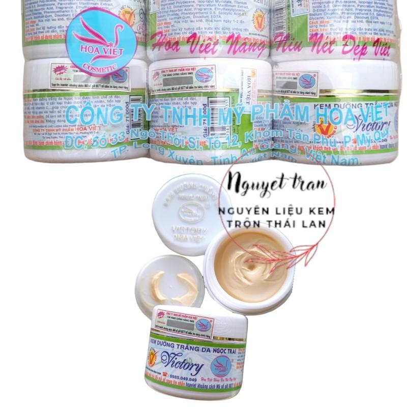 kem Trắng Da Victory Ngọc Trai Hoa Việt tốt kem victory trộn Làm Đẹp Da Dưỡng Body Dưỡng Ẩm Da Dưỡng Da Body Kem Body