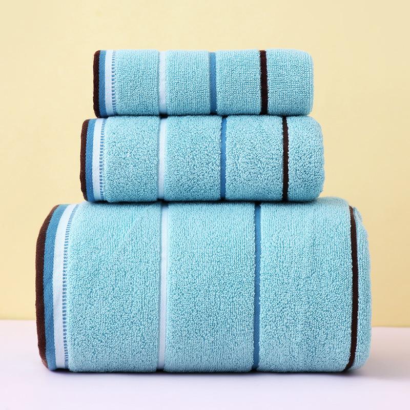 Product Introduction of All Cotton Soft Absorbent Towel Pure Cotton Thick Towel Gift 12