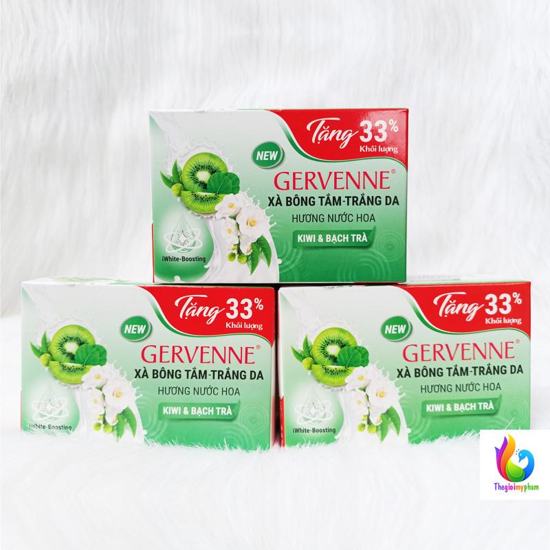 Combo 3 Xà Bông Cục Hương Nước Hoa Gervenne 120g(3x120g) 6