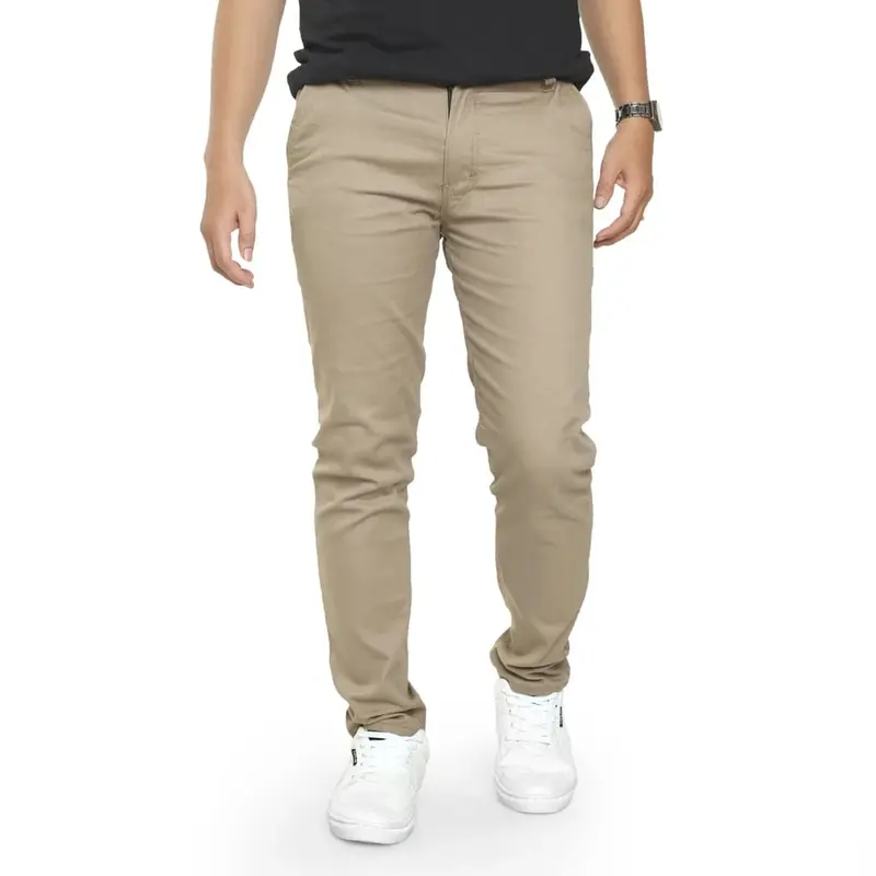gratis ongkir celana aisar chinos panjang cod CELANA CHINO PANJANG PRIA TERLARIS BAHAN KATUN STRECH BISA COD ukuran 27-38 Slimfit 1