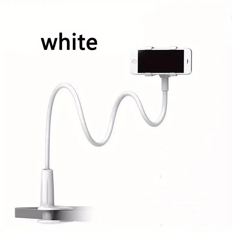 Flexible Arm Phone Holder, 360 Degree Adjustable Clip Phone Mount, Cell Phone Stand for Bed, Desk, Clamp Phone Holder, Smartphone Cellphone Accessories, Cool Gadgets