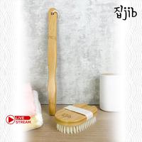 Gambar JIB Bamboo Bathing Brush / Sikat Badan Gagang Panjang / Sikat Mandi Pembersih Multifungsi Scrubber Penggosok Punggung dari JIB Indonesia Kota Bogor 2 Tokopedia