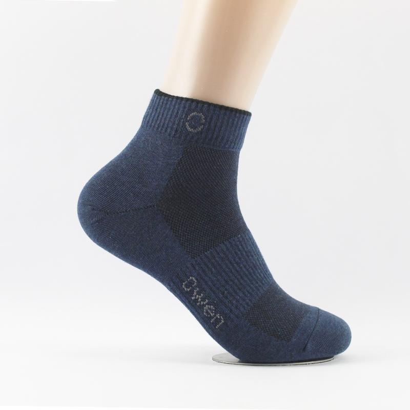 OWENTất nam cổ trung, cổ lười chất cotton dày dặn êm ái, chống hôi chân Menswear 2