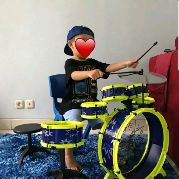 Mainan Big Band Drum Set - Mainan Alat Musik Drum - Drum Big Band Anak