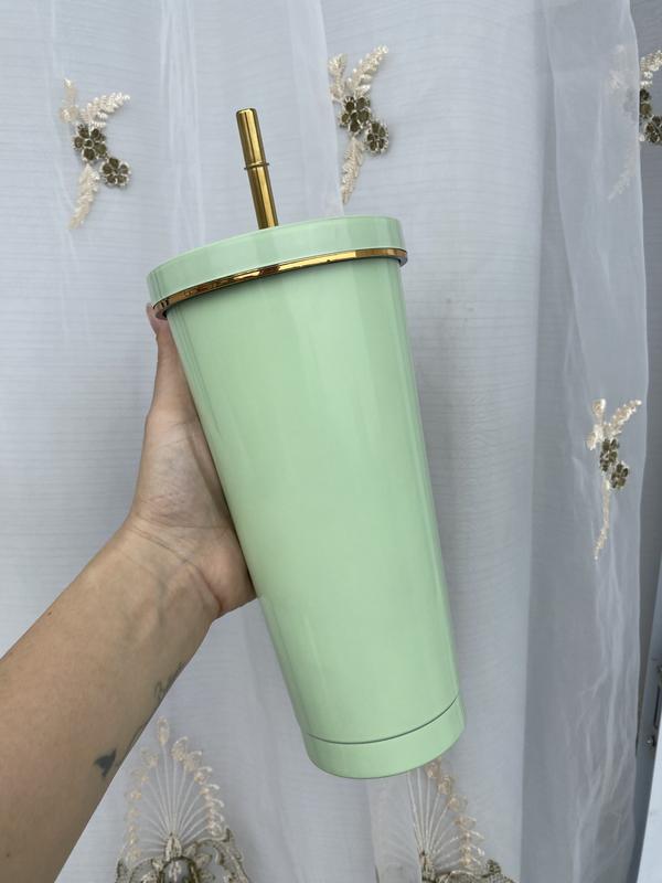    XẢ HÀNG  PC12 _Ly giữ nhiệt Pastel 750ml có ống hút  ly giữ nhiệt inox 304  giữ nóng lạnh lâu 