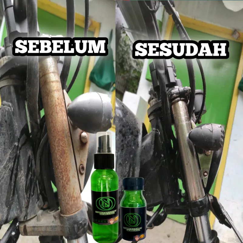 PEMBERSIH KARAT SPRAI 100 ML PENGHILANG KERAK BLOK MESIN Air Car Cleaner Kendaraan 2