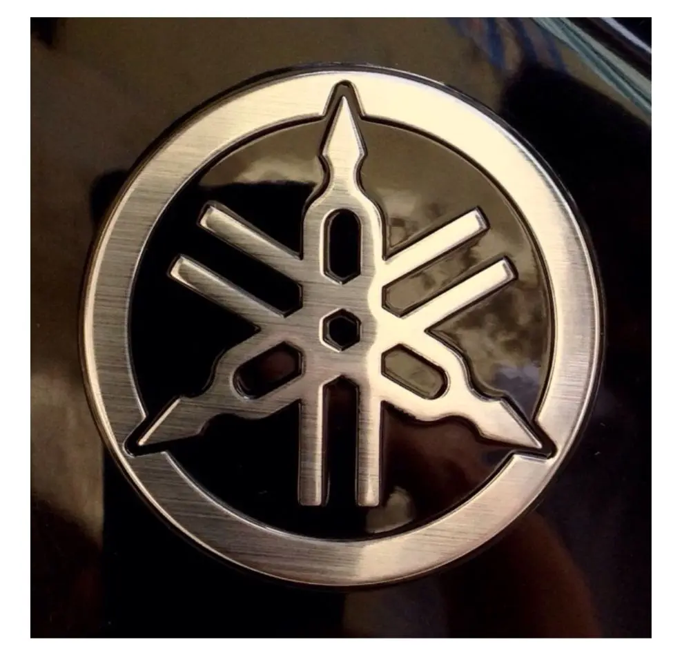 Emblem Timbul Logo Garputala Yamaha RX King 3D Plastik ABS Kwalitas Bagus