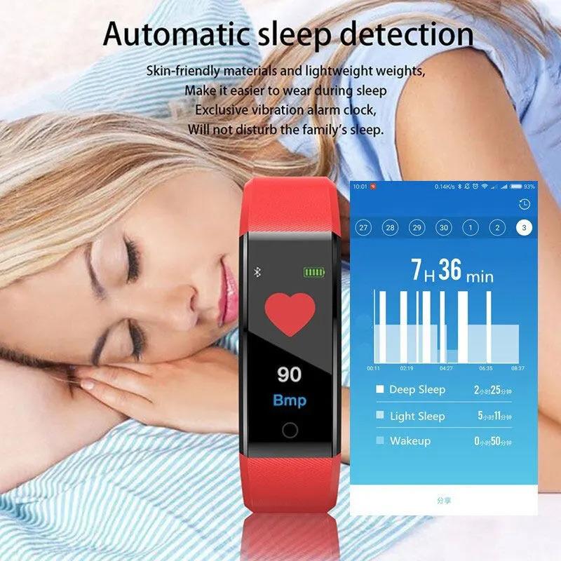Product Introduction of Đồng Hồ Thông Minh Chính Hãng 115PLUS, Dành Cho Nam Và Nữ, Không Thấm Nước, Có Bluetooth, Vòng Đeo Tay Nữ, Theo Dõi Nhịp Tim Và Thể Dục, Thích Hợp Cho Thể Thao, Y68 / D18, Miễn Phí Vận Chuyển Smartwatch Titan 28