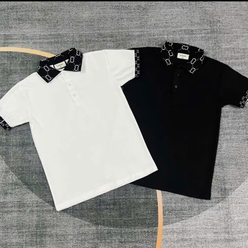 Product Introduction of Áo thun polo nam ngắn tay phối cổ tay thời trang trẻ trung 3 màu lịch lãm sang trọng-GIN MAN STORE Menswear Cộc Tay 3