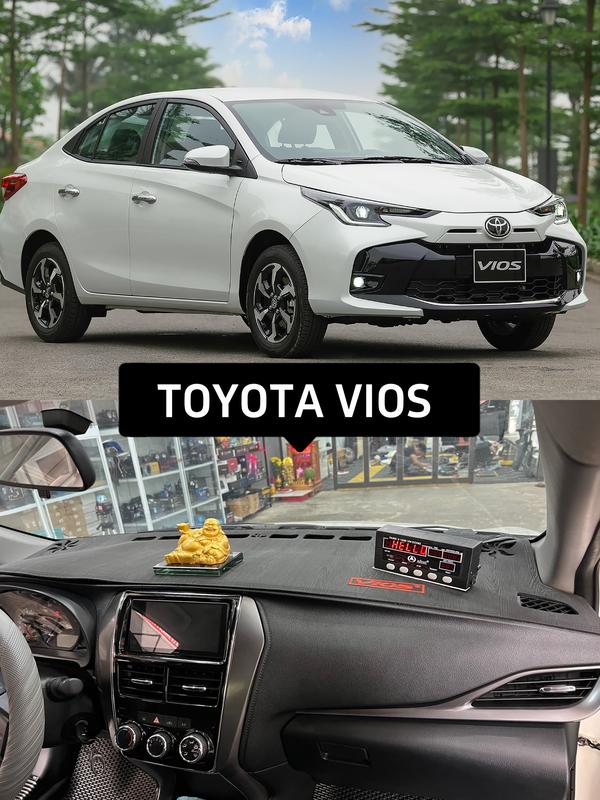 [VIOS] Thảm Taplo Toyota Vios (2003-2024) Nhung Nội Thất
