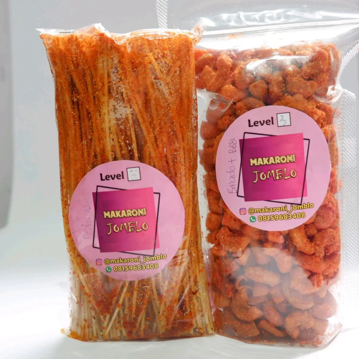 lidi pedas asin 90g level 1-5