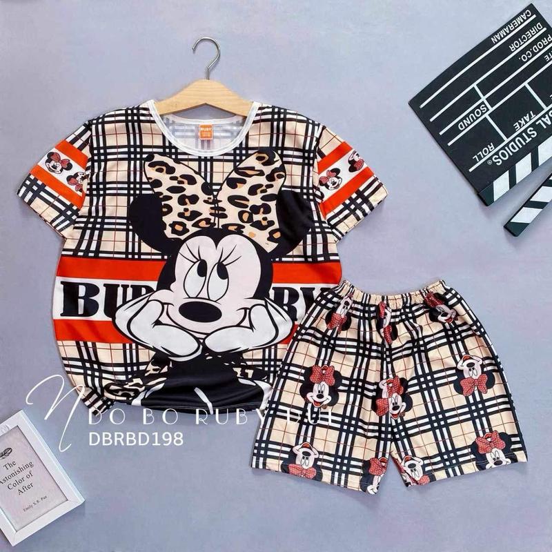 Bộ thun lạnh chuột Mickey cho gia đình 1