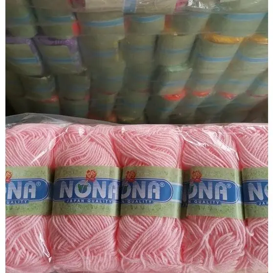 Benang kait Nona 40gram 4ply knitting yarn ( kod #80 ~ #97 )