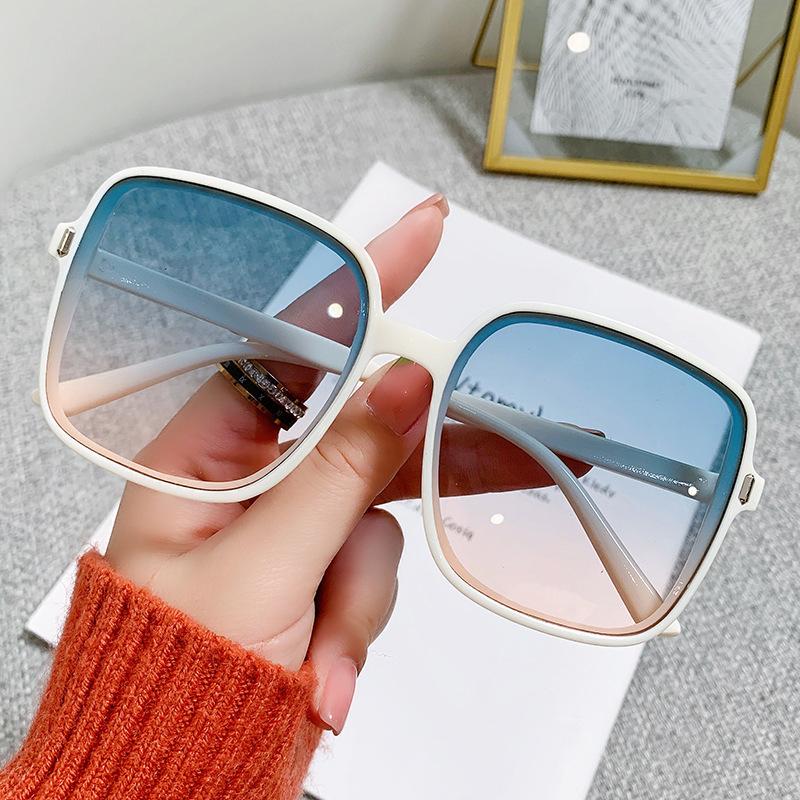 Product Introduction of Men Women Trendy All-match Gradient Color Goggles Glasses UV380 Square Sunglasses Classic Fashion Sun Glasses For Unisex Eyewear 15
