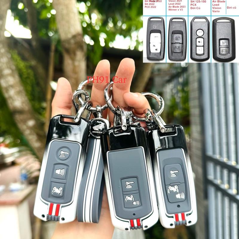 ( Đời Mới) Ốp Kim Lọai Chìa Khoá  SH Mode Sh 125 Sh Sh150 Sh160 Sh350 AB Vario Scoopy Lead Vision Lead  Winner X..  Móc Khóa Móc Khoá op chiakhoasmartkey chiakho at hong minh bocchi a khoa vỏ bọc sh125i 4
