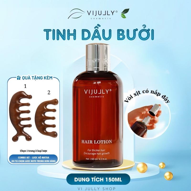 [CB LƯỢC MATXA] Tinh Dầu Xịt Bưởi Vijully Hỗ Trợ Mọc Tóc Con , Hỗ Trợ Giảm Rụng Tóc, Xịt Dưỡng Tóc
