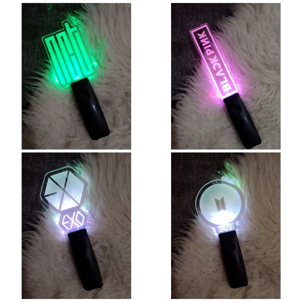 LIGHTSTICK MULTICOLOR FANMADE KPOP BTS EXO NCT BLACKPINK ITZY ASTRO TREASURE TWICE REVELUV