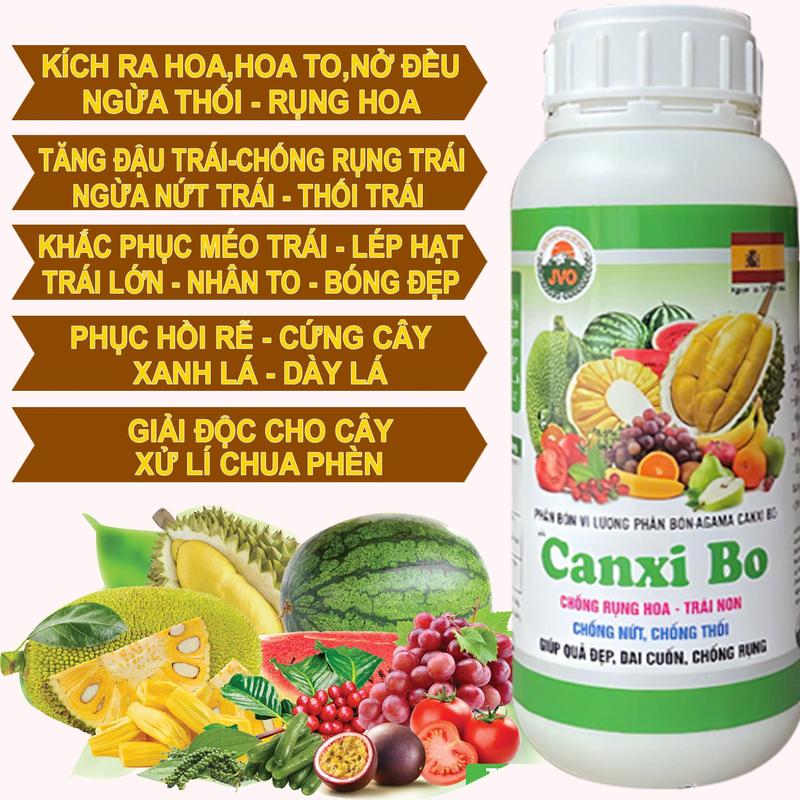Phân Bón Canxi BO nhập khẩu 100% từ Tây Ban Nha JVO65 NongNghiepVietNhat