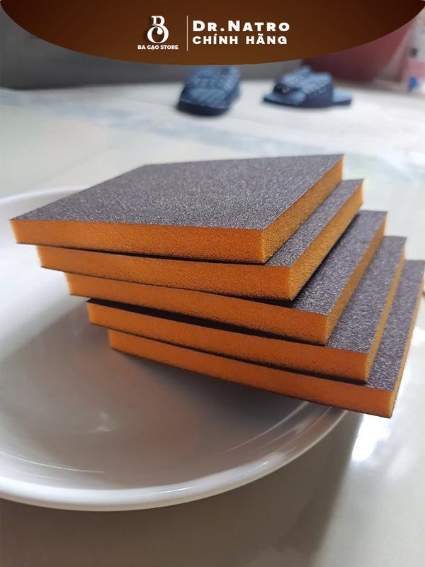 MIếng Chà Nhám, Miếng Chà nồi - Miếng Nhám Miếng Mút Chà Mọi Vết Bẩn Tạo Bọt Dr.natro 8