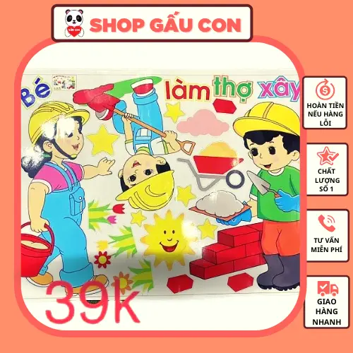 Góc lớp mầm non bằng decal hình ảnh rời dùng trang trí trong và ngoài lớp đủ chữ kèm hình Decor Decor Phòng, 18 chủ đề trong mầm non, dễ dàng cắt dán sử dụng 0