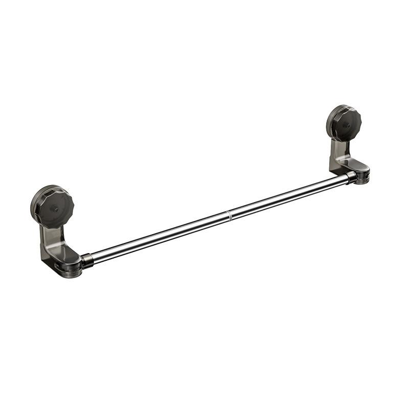 Giá Treo Khăn Không Cần Đục Lỗ, Chất Liệu Thép Không Gỉ, Giá Để Đồ, Thích Hợp Cho Phòng Tắm, Móc Có Thể Gập Lại, Chống Thấm Nước, [KF] 5