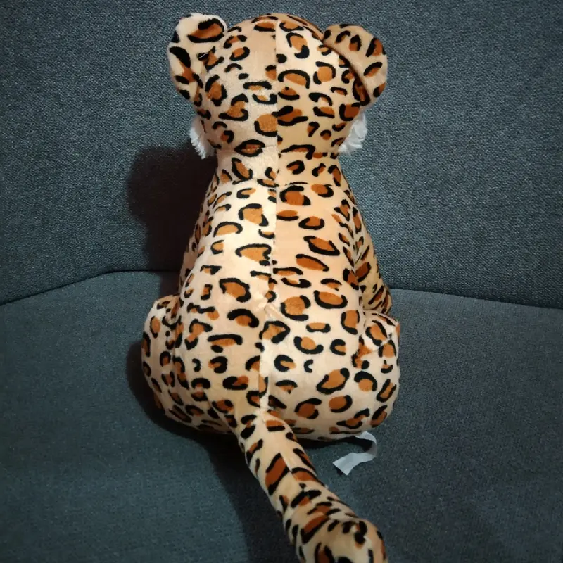 BONEKA KUCING MACAN TUTUL HARIMAU LORENG BELANG COKELAT SINGA SIMBA MAINAN 2