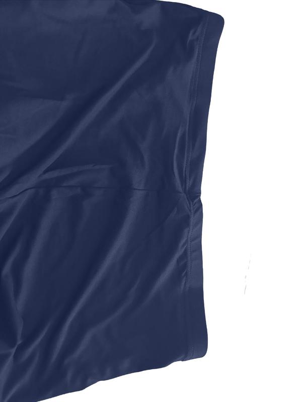 【Plus Size】 Solid Color Skinny Pants, Casual Comfy Breathable Seamless Leggings for Daily Wear, Women's Bottoms for Summer 3