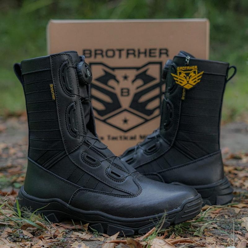 Sepatu PDL Tali Putar Fitgo Type Ninja merk Brotrher Boots 3