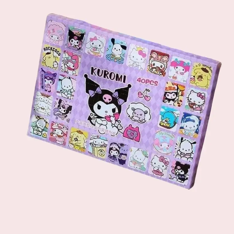 Hộp đồ chơi Hidden Box 40 món Kuromi và Gấu Dâu tặng kèm móc khoá - Quà tặng bất ngờ cho bé Kem! Women Móc Chìa Khoá Móc Khóa