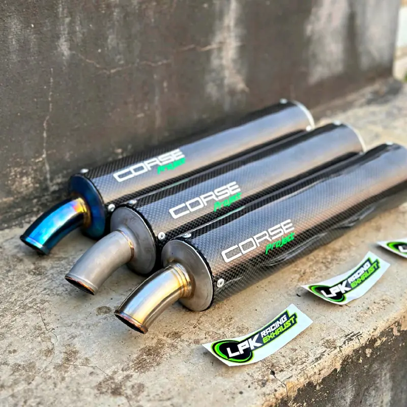SILINCER NINJA R RR SS CORSE PROJECT KARBON SERAT KEVLAR ASLI UNIVERSAL 3
