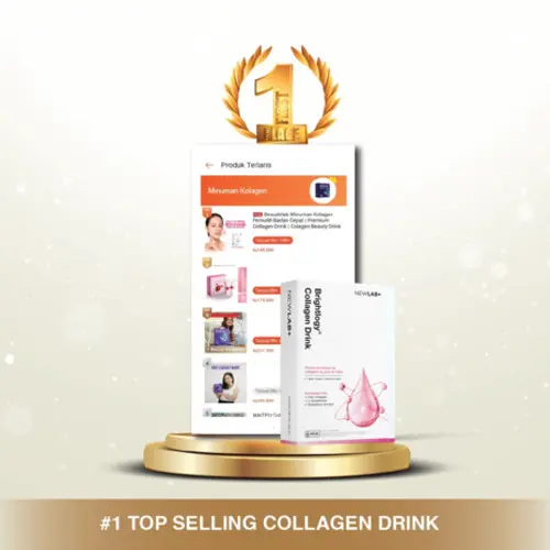 Newlab PAKET HEMAT 2 Brightlogy Collagen Beauty Drink|Kulit Cerah 4