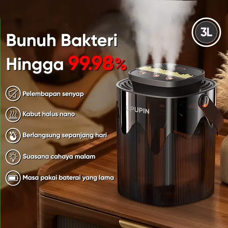Humidifier Diffuser 3000ML Air Purifier Diffuser Aromatherapy Essential Oil Diffuser