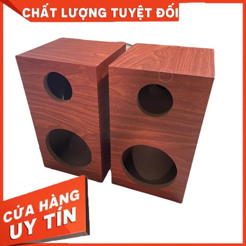 Vỏ thùng loa - Thùng loa lắp loa Bass 16 và 1 treble kèn 10cm: Giá 2 chiếc vỏ