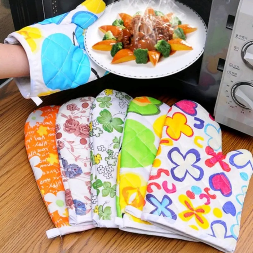 Sarung Tangan Oven Sarung Tangan Anti Panas Pelindung Tangan